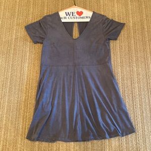 suede z supply dress size small